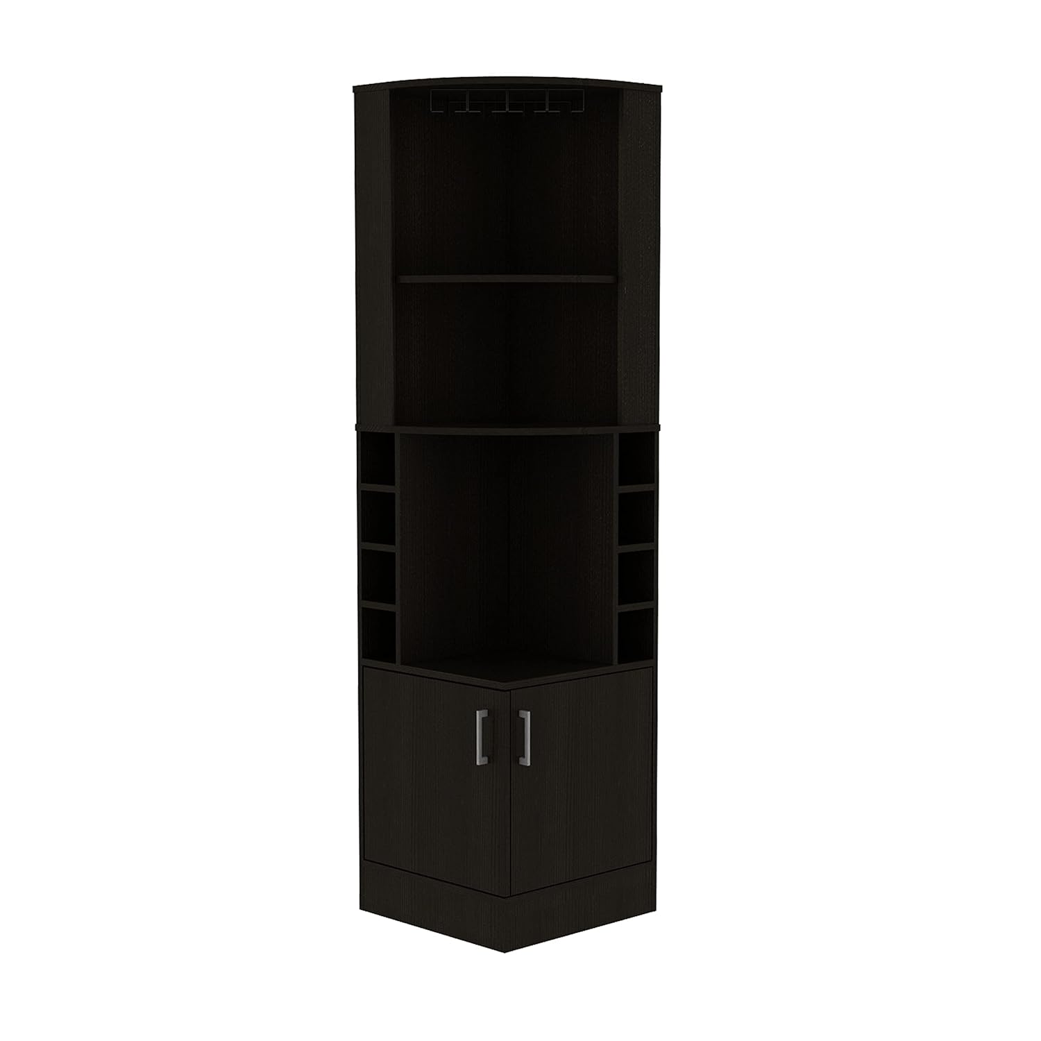 Home Bar Shelves - Угловой барный шкаф с 2 полками,