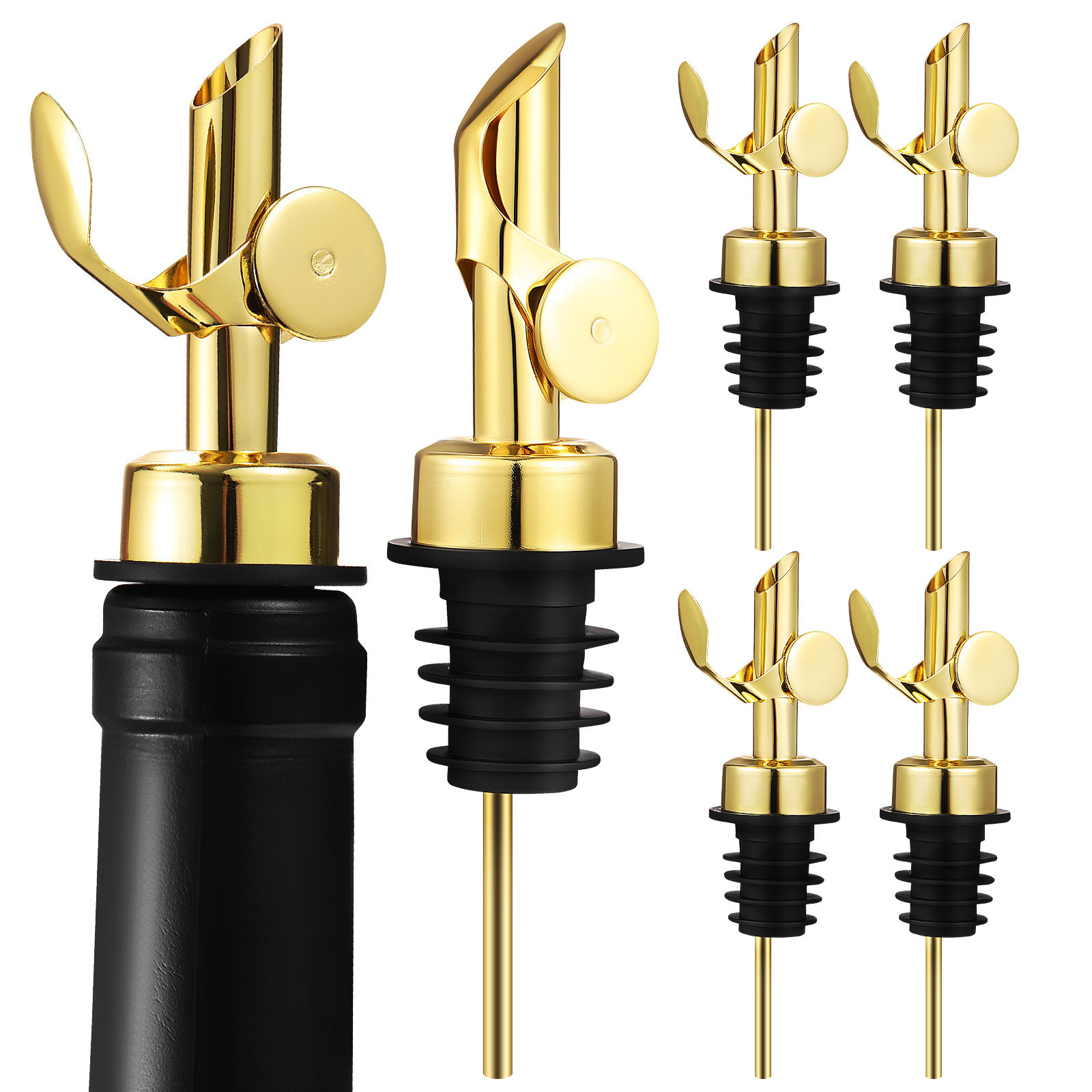 Speed Pourer Cap - 6 шт. дозаторов для бутылок из