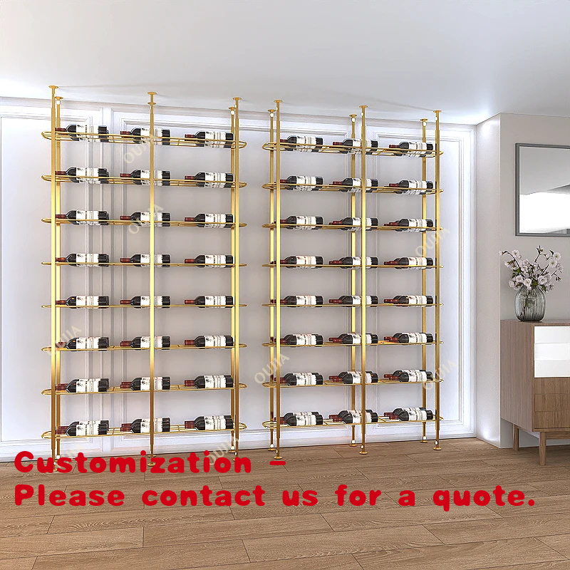 Home Bar Shelves - Настенная винная полка/стеллаж из металла (железа,
