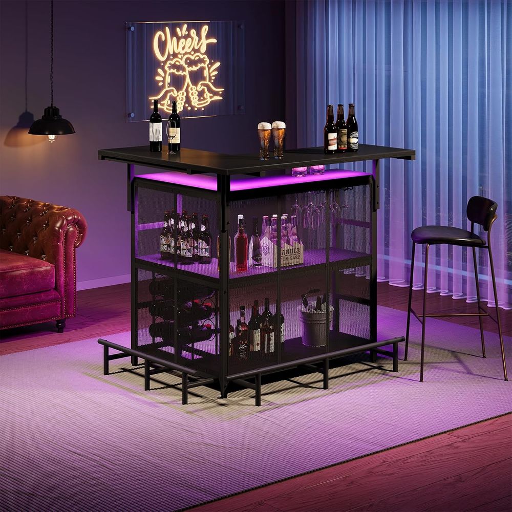Барная стойка для дома, L-обра – обзор и цена Home Bar Shelves