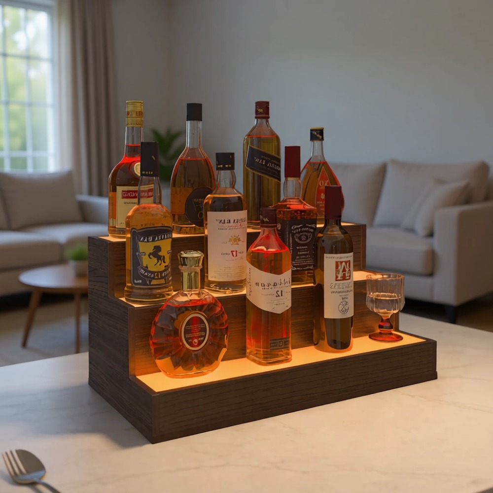 Домашний бар с LED-подсветкой  – обзор и цена Home Bar Shelves