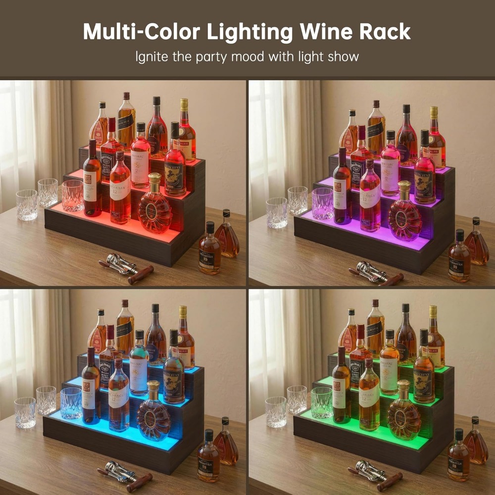 Домашний бар с LED-подсветкой  – обзор и цена Home Bar Shelves