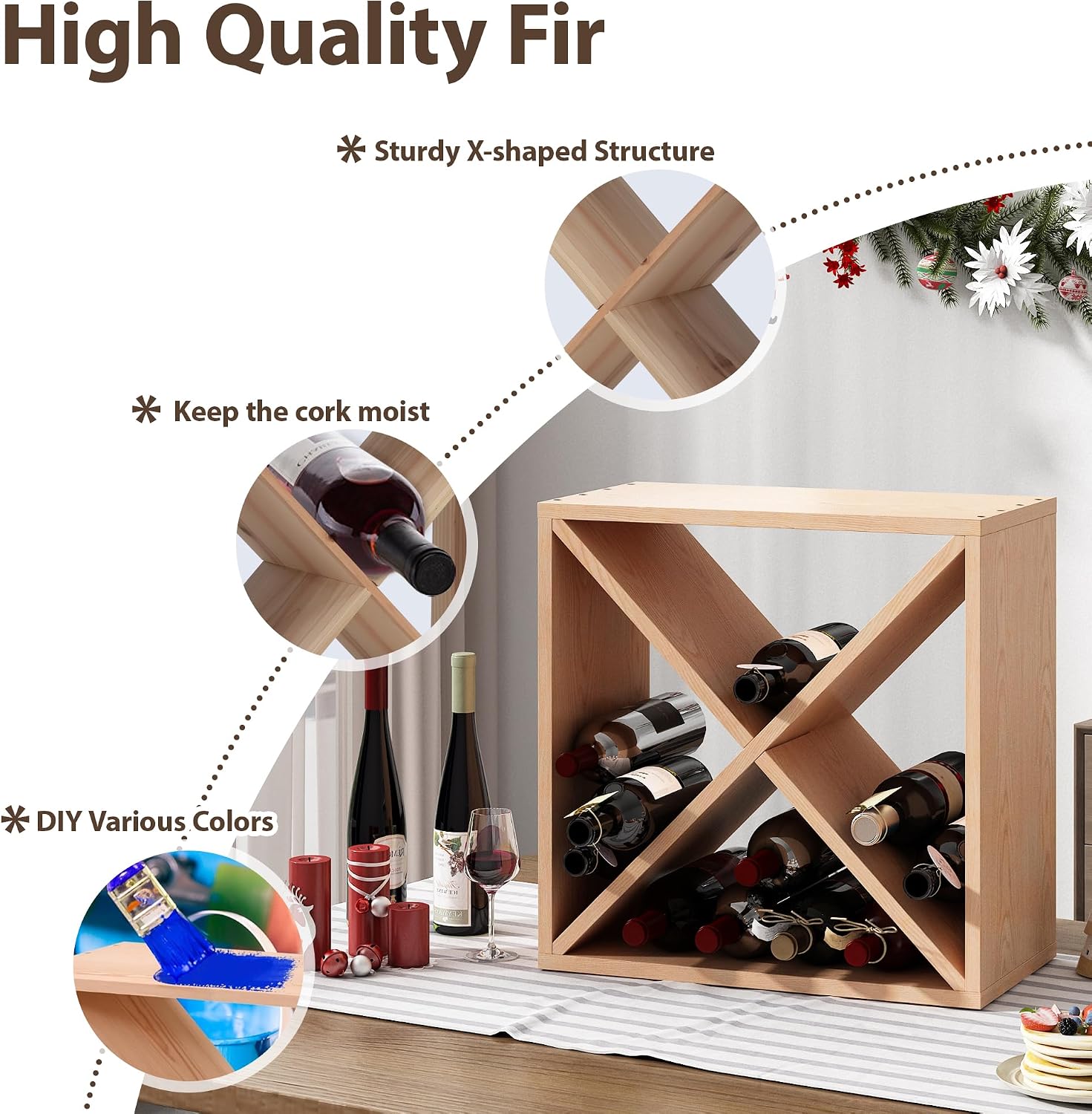 Винная полка на 96 бутылок, на – обзор и цена Home Bar Shelves