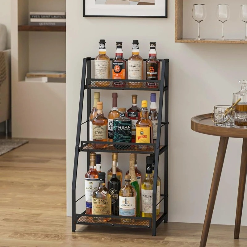 Трехуровневая напольная подста – обзор и цена Home Bar Shelves